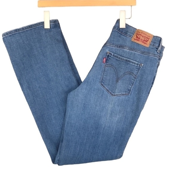 Levi’s Classic Bootcut Floral Embroidered Mid Rise Jeans Size 6 - Picture 3 of 15